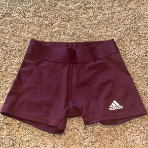 Adidas 4” Maroon Spadex